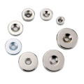 Factory hot sale super strong neodymium disc magnets n52 with hole